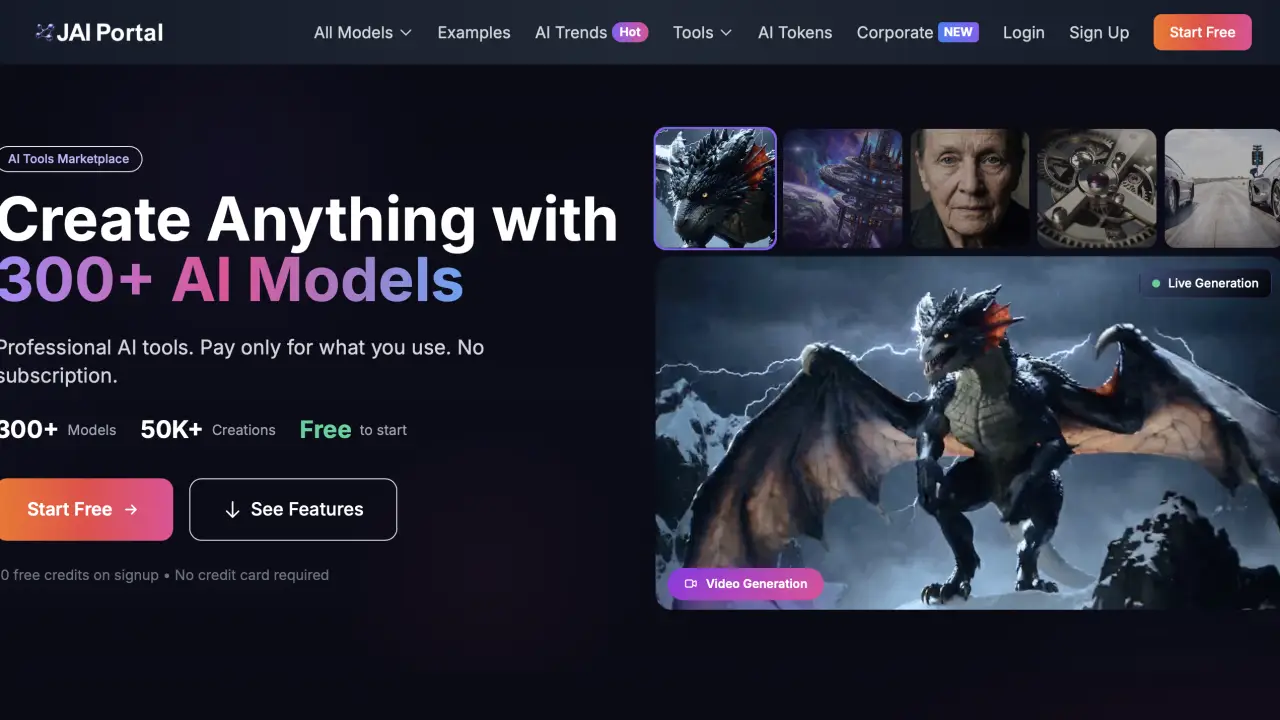 A Single Access Point to All AI Tools—Without Subscription Hassles: JAI Portal