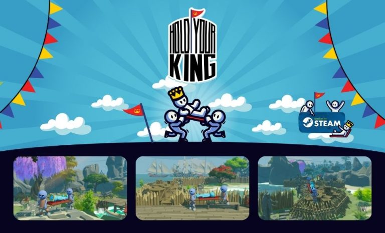 Hold Your King: A Chaotic Co-op Physics-Based Platformer - Steam
