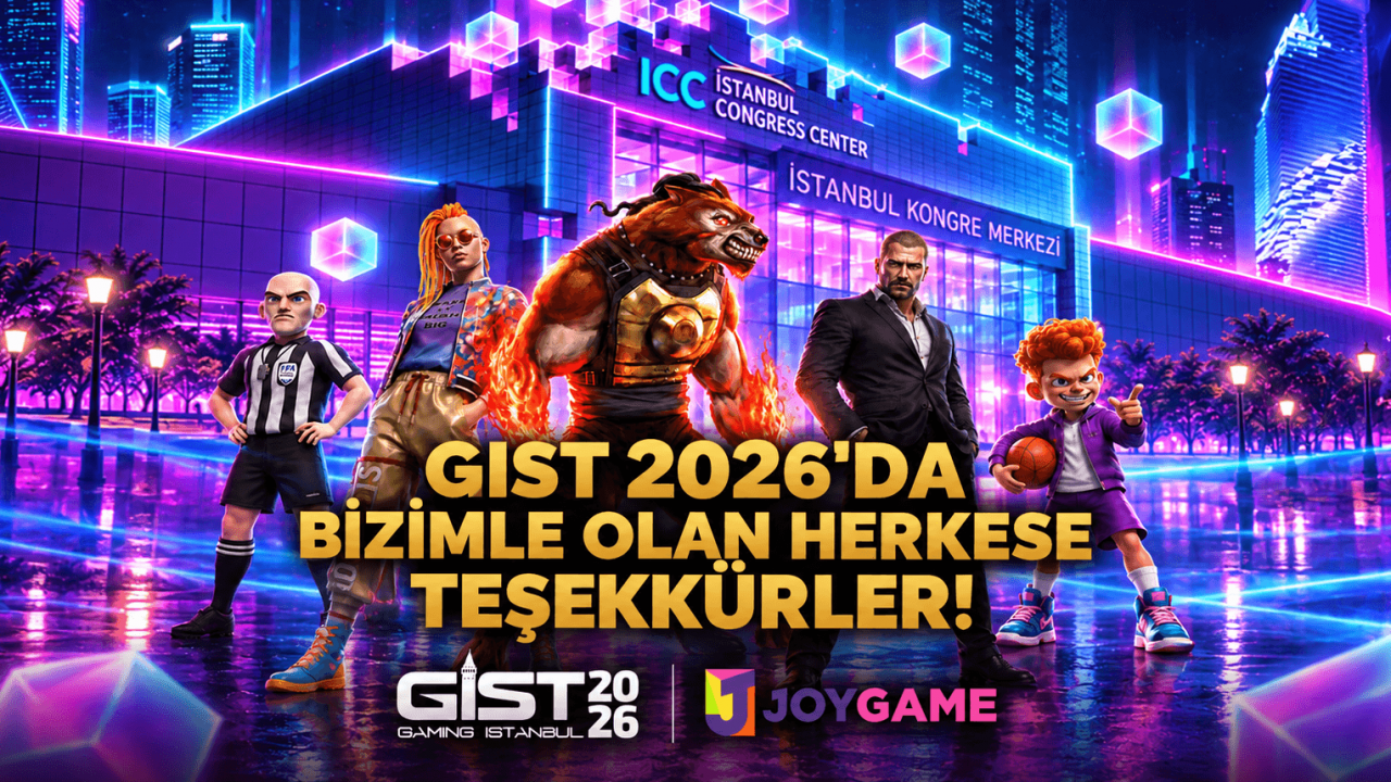 GIST 2026 Fuarı’nda Joygame Rüzgarı!